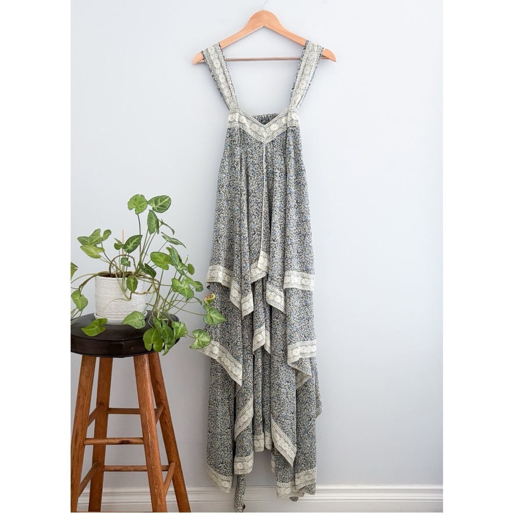 Boho handkerchief hem maxi dress - Picture 2 of 12